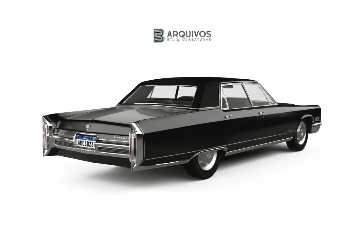 Modelo 3D STL - Cadillac Fleetwood Sixty Special Brougham 1966 — foto 2